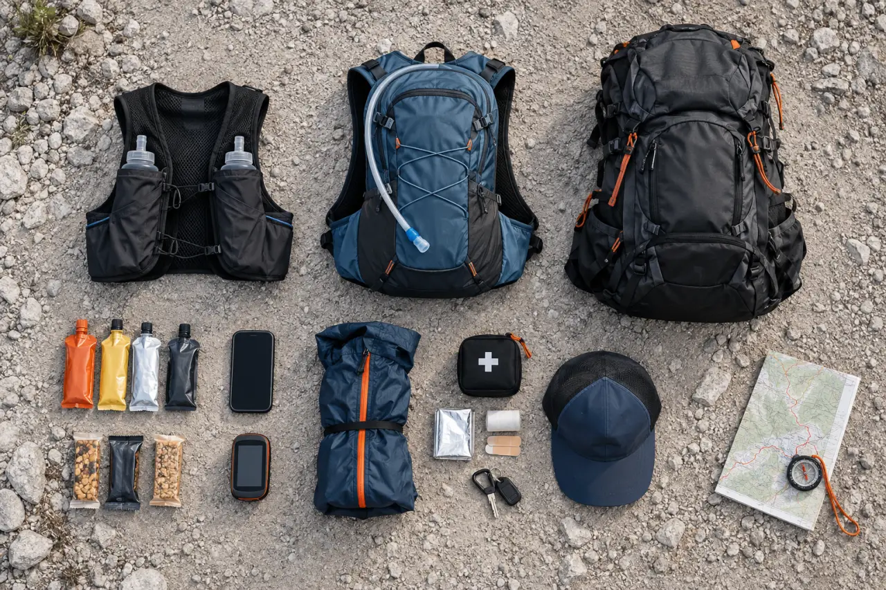 Le meilleur sac d’hydratation trail dépend de votre autonomie, pas seulement du volume
