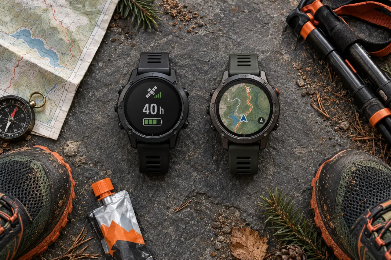 40 h de GPS ou cartographie complète : quelle montre trail choisir ?