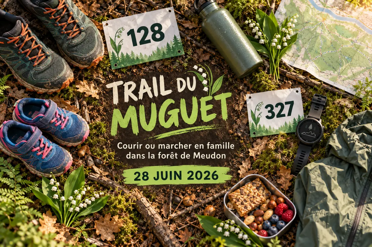 Trail du Muguet : courir ou marcher en famille dans la forêt de Meudon le 28 juin 2026