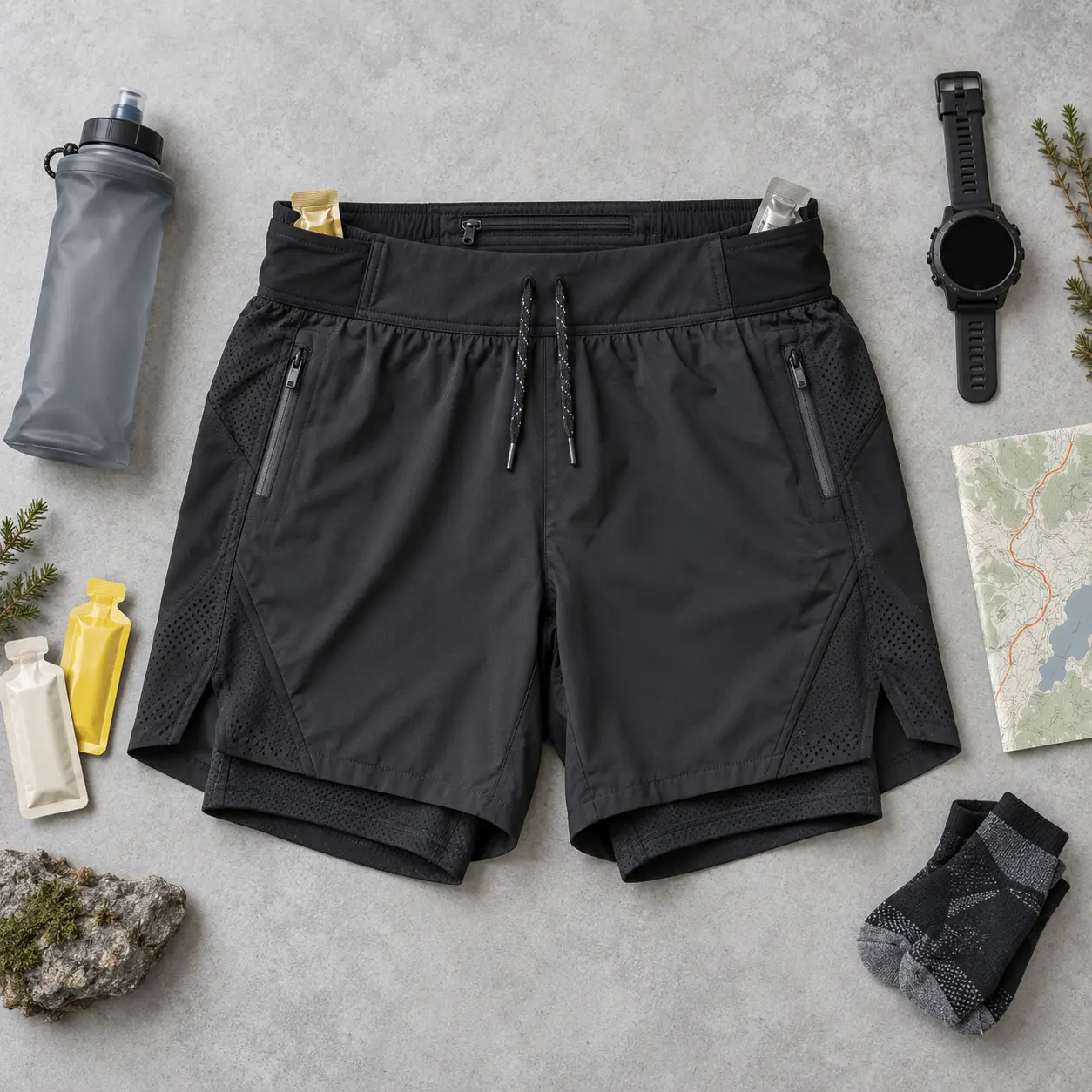 Le meilleur short de trail homme dépend de votre distance, de vos poches et de votre maintien