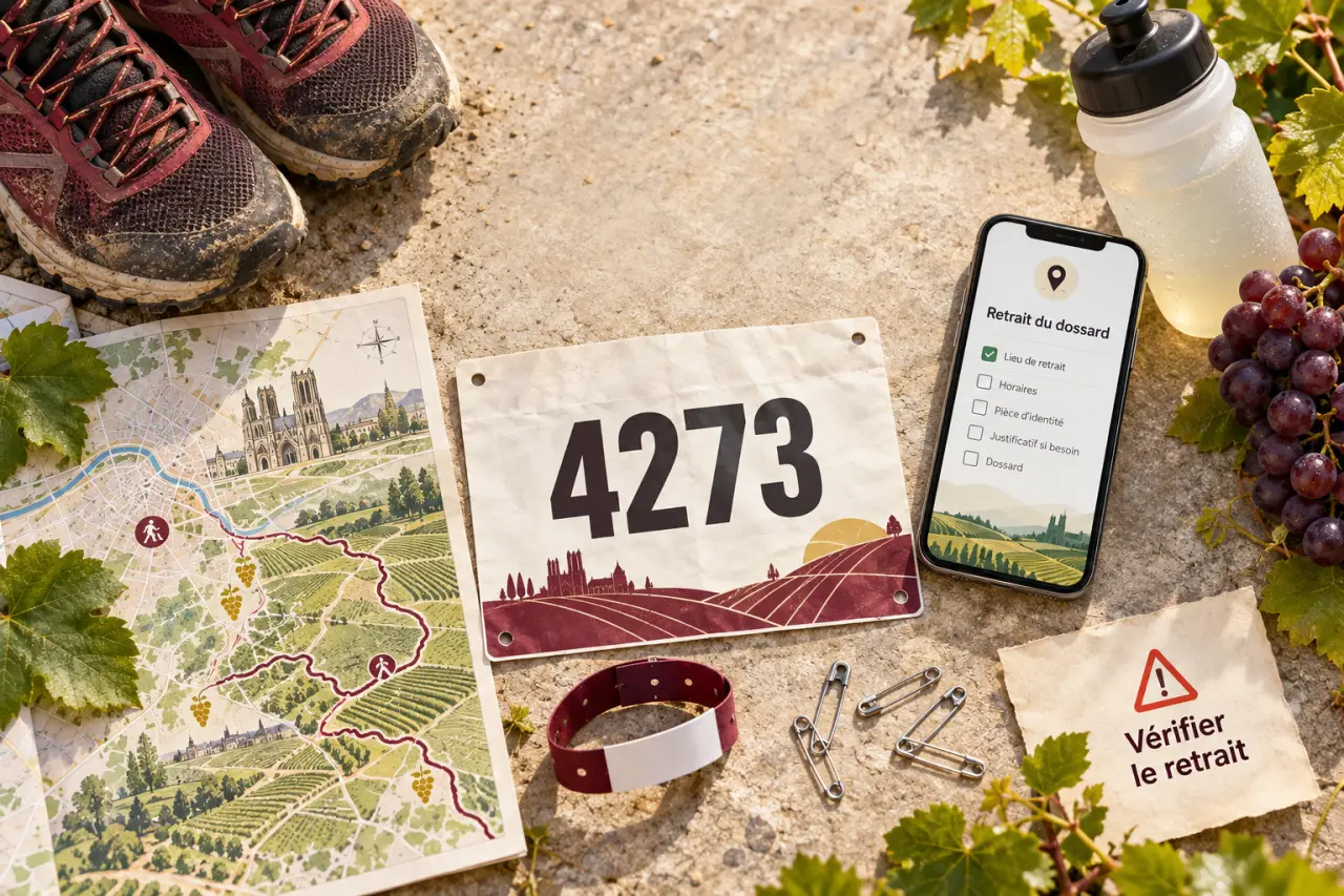 Dossard Reims Champagne Run : les lieux de retrait et le piège à éviter pour le trail