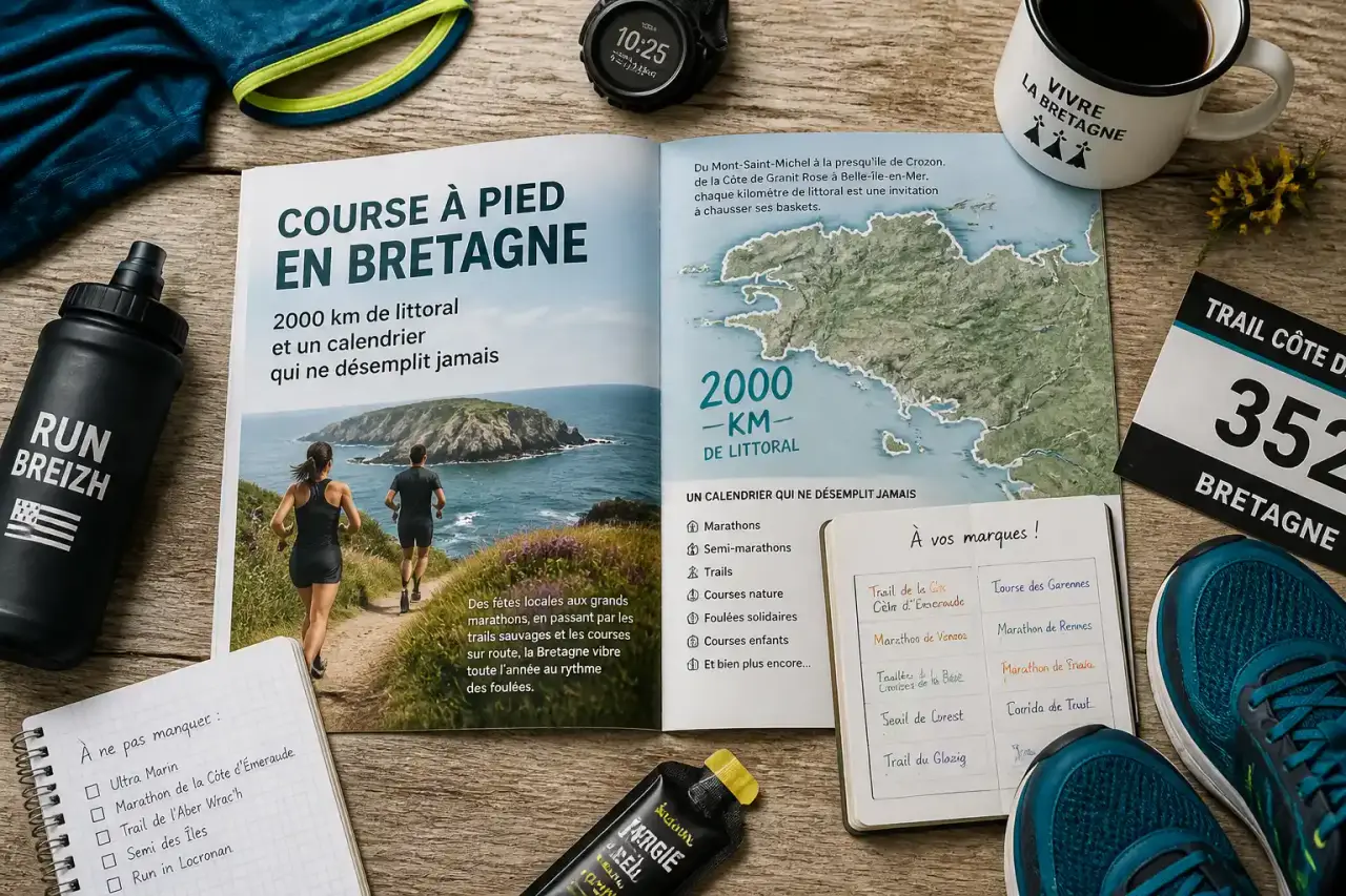 Course à pied en Bretagne : 2000 km de littoral et un calendrier qui ne désemplit jamais