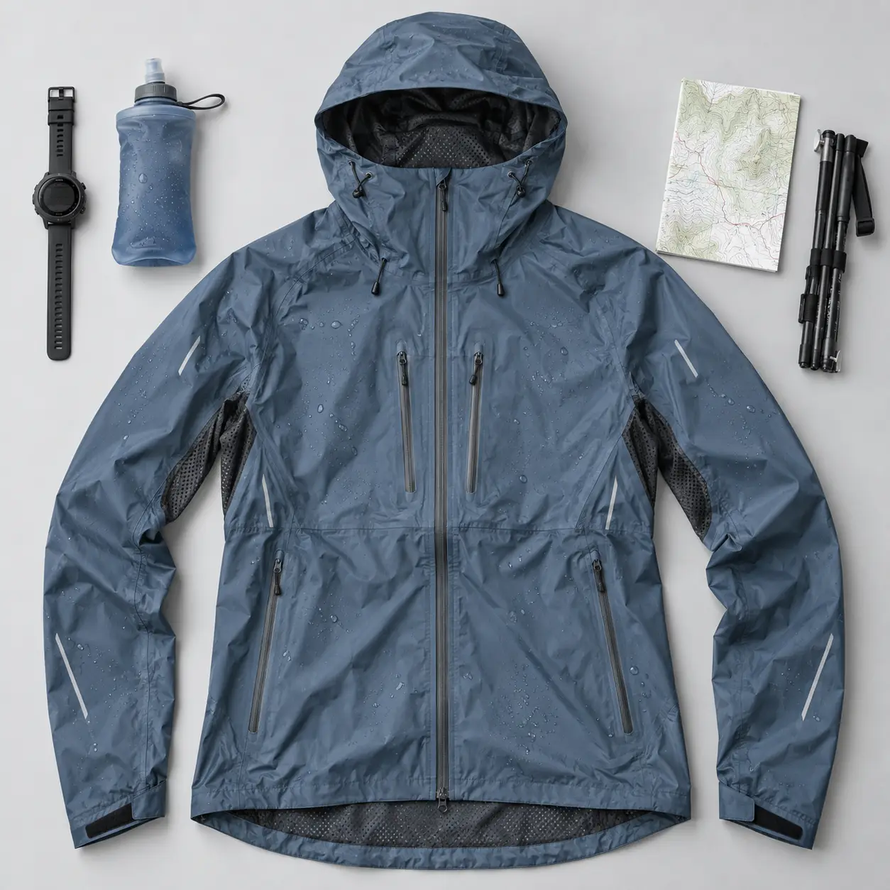 Veste de trail imperméable : protéger de la pluie sans surchauffer en montée